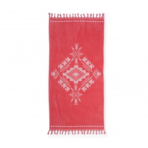 Πετσέτα Θαλάσσης Ζακάρ Santiago Coral 80X160 Nef-Nef