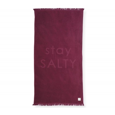 Πετσέτα Θαλάσσης Ζακάρ Stay Salty Berry 90X170 Nef-Nef