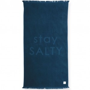 Πετσέτα Θαλάσσης Ζακάρ Stay Salty Blue 90X170 Nef-Nef