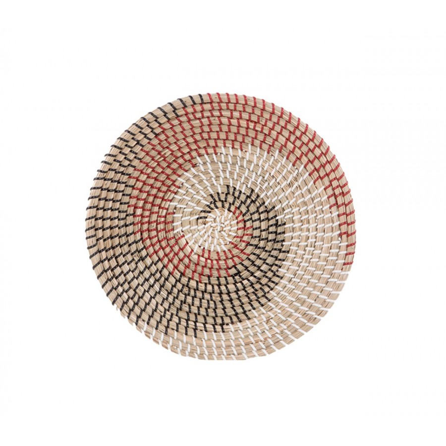 Πιάτο Τοίχου Seagrass Cyclon D.36Cmx7 Bordo Nef-Nef