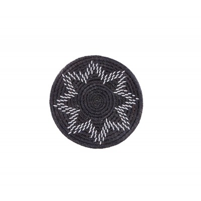 Πιάτο Τοίχου Seagrass Mystery Δ.36Cmx7 Black White Nef-Nef