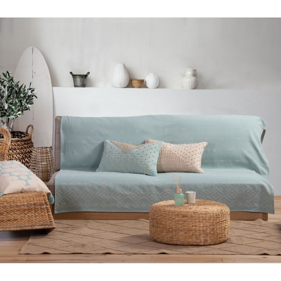 Ριχτάρι Τετραθέσιου Καναπέ Bendley 180X350 Aqua Nef-Nef Ριχτάρι Τετραθέσιου Καναπέ Bendley 180X350 Aqua Nef-Nef