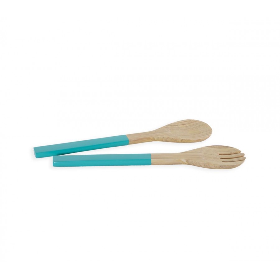 Σετ Κουτάλα Και Πιρούνα Bamboo Casta 2X30X7 Aqua Nef-Nef
