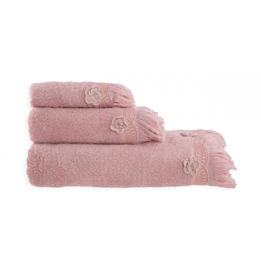 Σετ Πετσέτες 3 Τεμαχίων Adorable 30X50 - 50X90 - 70X140 Pink Nef-Nef