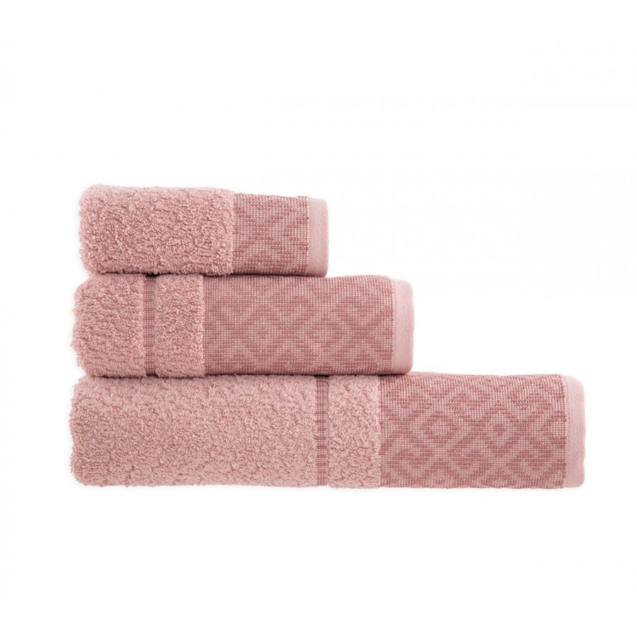 Σετ Πετσέτες 3 Τεμαχίων Optimist 30X50 - 50X90 - 70X140 Pink Nef-Nef Σετ Πετσέτες 3 Τεμαχίων Optimist 30X50 - 50X90 - 70X140 Pink Nef-Nef