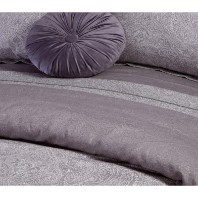 Σετ Σεντόνια Βαμβακοσατέν King Size Engenie 270Χ280 Grey Nef-Nef