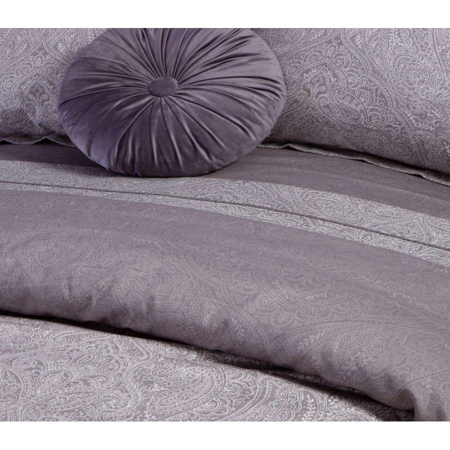 Σετ Σεντόνια Βαμβακοσατέν King Size Engenie 270Χ280 Grey Nef-Nef