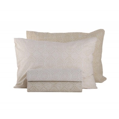 Σετ Σεντόνια Διπλά Clover 200X270 Yellow Nef-Nef