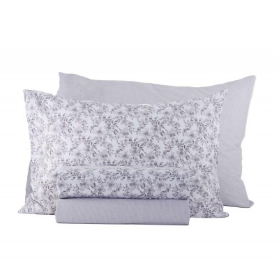 Σετ Σεντόνια Διπλά Darling 200X270 Grey Nef-Nef