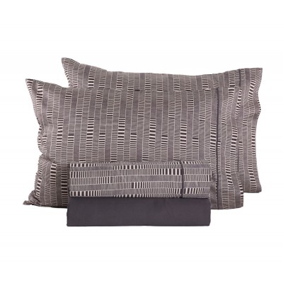 Σετ Σεντόνια King Size Agony 270Χ280 Grey Nef-Nef