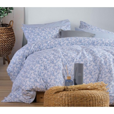 Σετ Σεντόνια King Size Με λάστιχο Darling 180X200+32 Blue Nef-Nef Σετ Σεντόνια King Size Με λάστιχο Darling 180X200+32 Blue Nef-Nef