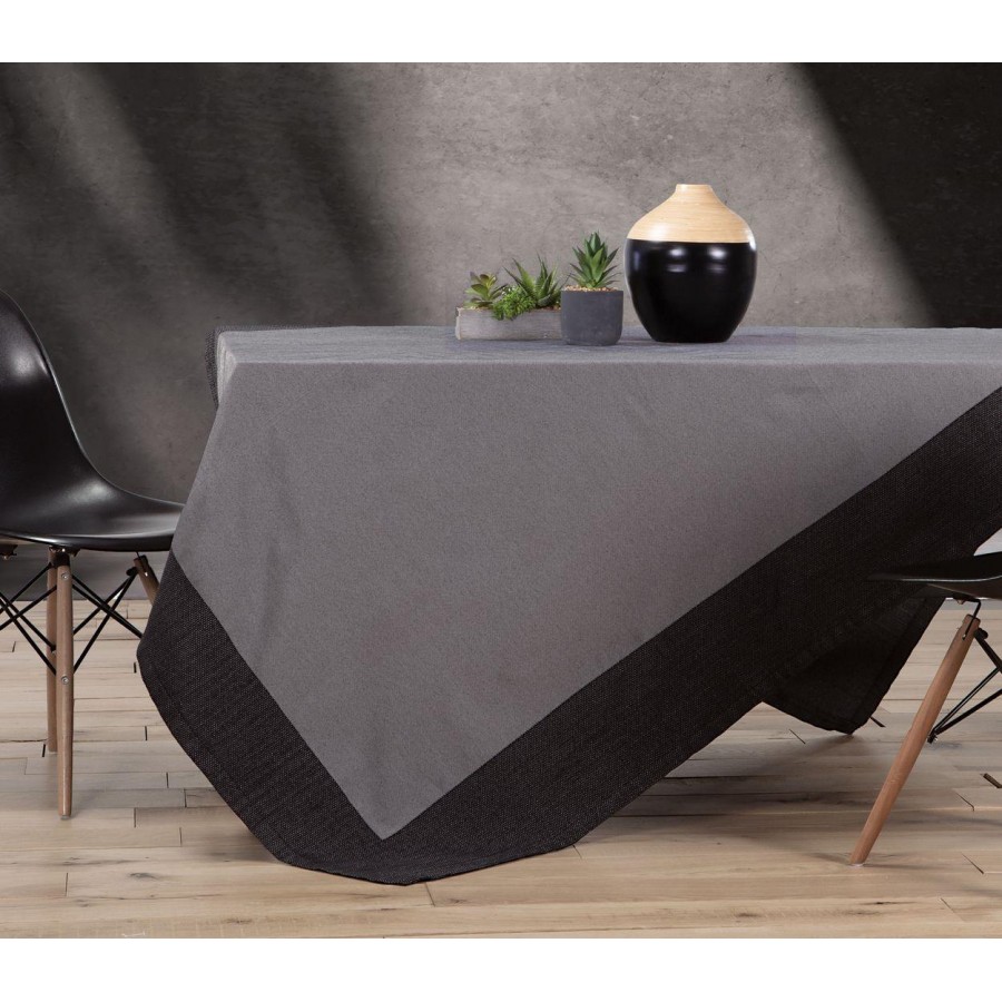 Τραπεζομάντηλο Lenora 160X300 Black Nef-Nef Τραπεζομάντηλο Lenora 160X300 Black Nef-Nef