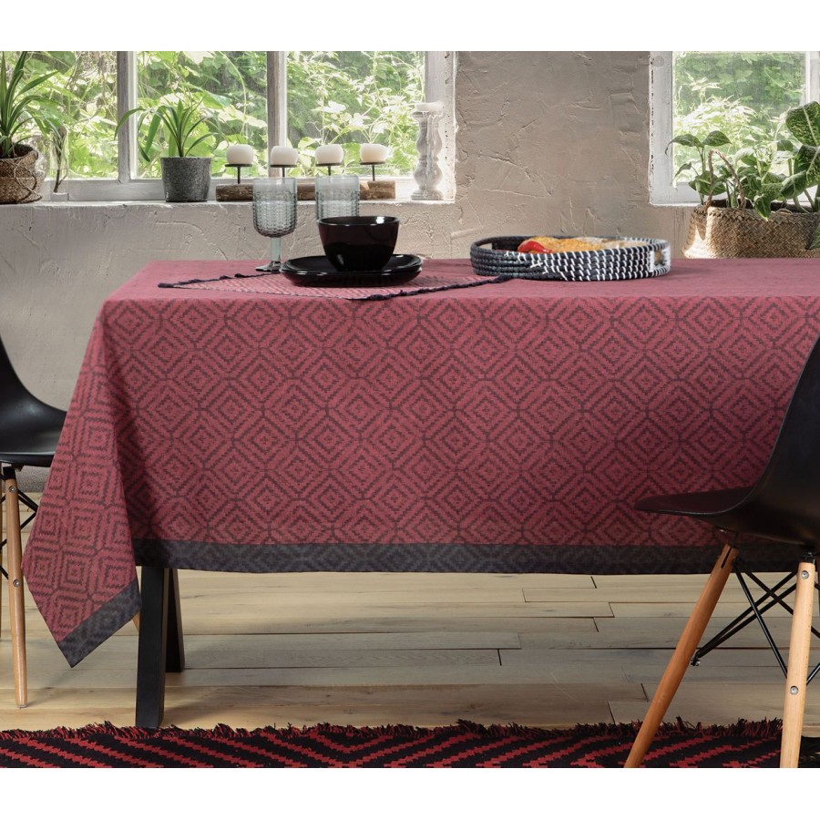 Τραπεζομάντηλο Winsome 140X240 Bordo Nef-Nef