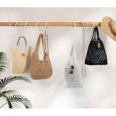 Τσάντα Θαλάσσης Ζακάρ Laura Beige 43X33/45 Nef-Nef