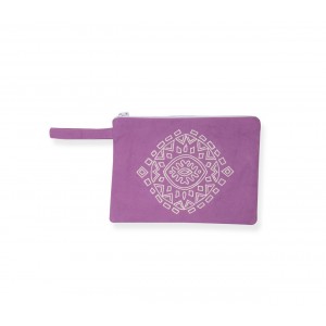 Τσαντάκι Θαλάσσης Κεντητή Aurora Purple 35X25 Nef-Nef