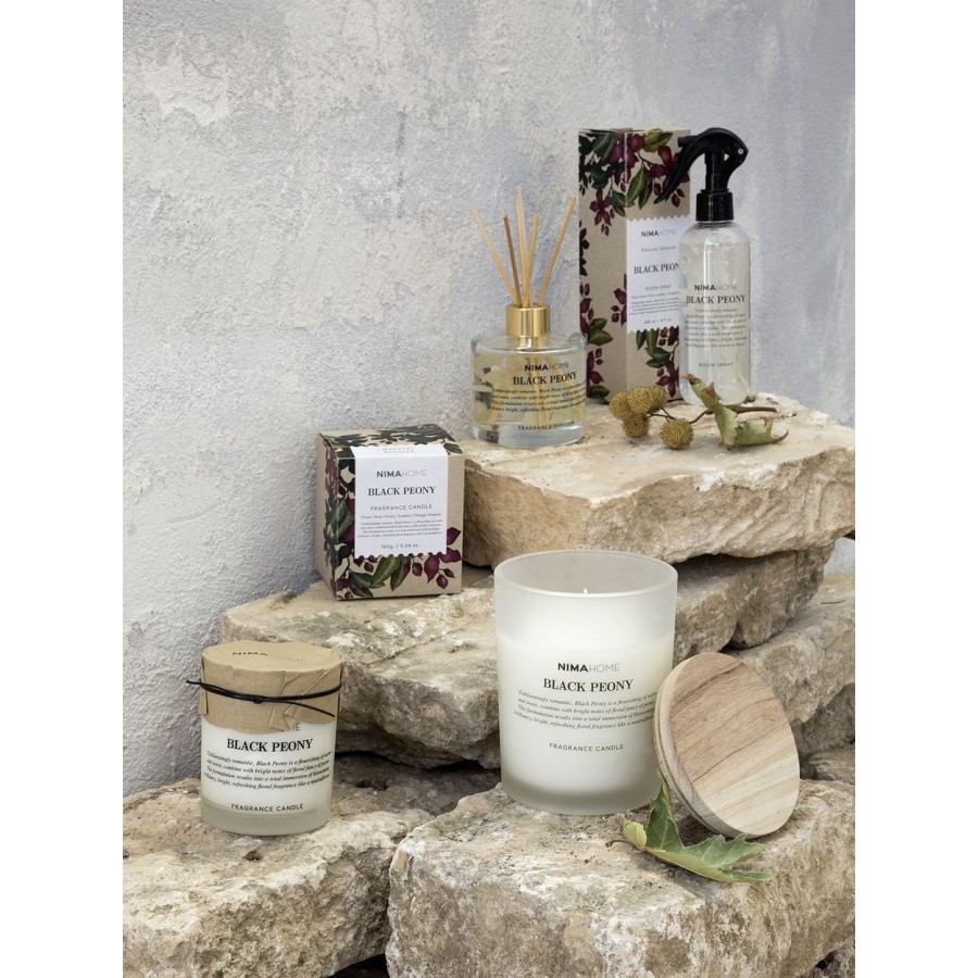 Αρωματικό Χώρου με Στικ 180ml Black Peony Nima Home