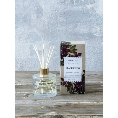 Αρωματικό Χώρου με Στικ 180ml Black Peony Nima Home