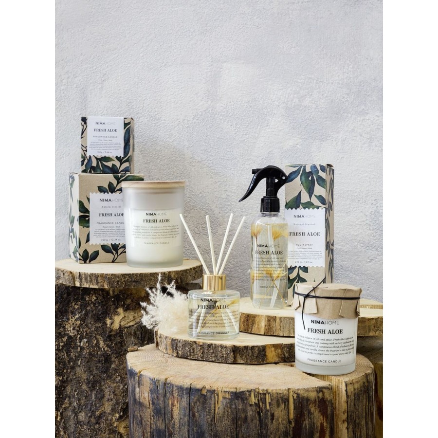 Αρωματικό Χώρου με Στικ 180ml Fresh Aloe Nima Home