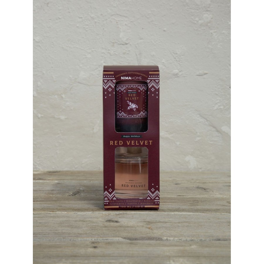 Αρωματικό Κερί Red Velvet 100ml - 130gr Nima Home