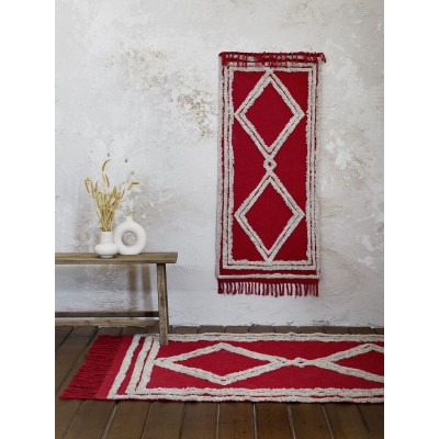 Χαλάκι Luna Red 60X130 Nima Home Χαλάκι Luna Red 60X130 Nima Home