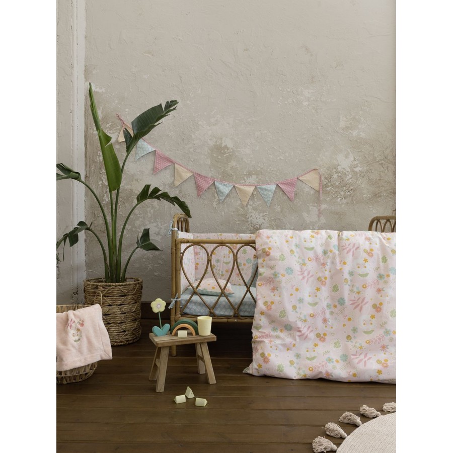 Κουβερλί Κούνιας Happy Monkey 100X140 Nima Home