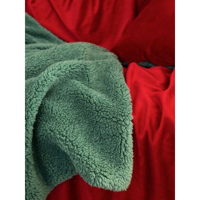 Κουβεροπάπλωμα Μονό 160X220 Nuan Red Green Nima Home