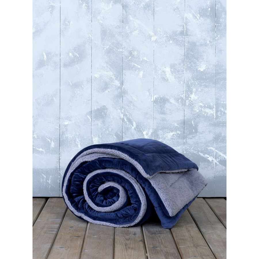 Κουβεροπάπλωμα Υπέρδιπλο 220X240 Nuan Blue Gray Nima Home