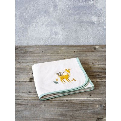 Κουβέρτα 4 Εποχών 80X110 Caramel Forest Nima Home