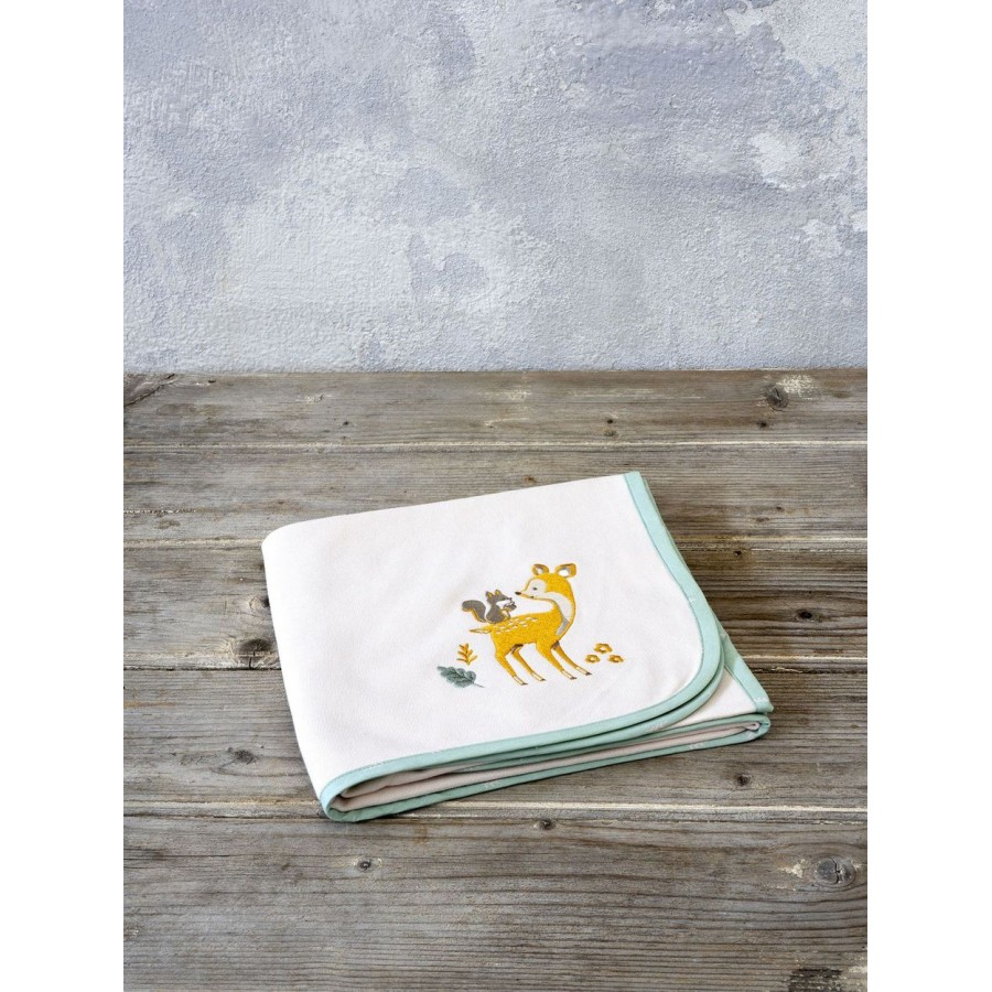 Κουβέρτα 4 Εποχών 80X110 Caramel Forest Nima Home