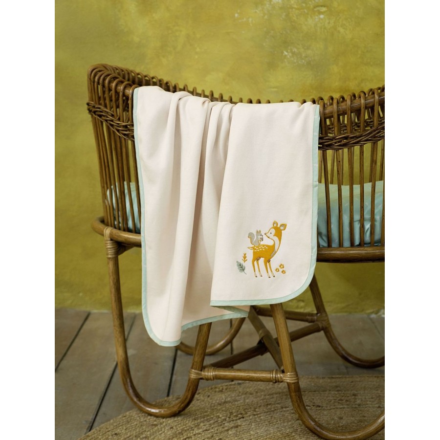 Κουβέρτα 4 Εποχών 80X110 Caramel Forest Nima Home