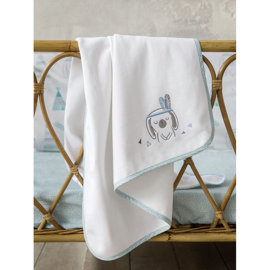 Κουβέρτα 4 Εποχών 80X110 Little Indian Nima Home
