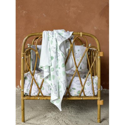 Κουβέρτα Αγκαλιάς Βελουτέ 4 Εποχών Baby T-Rex 80X110 Nima Home