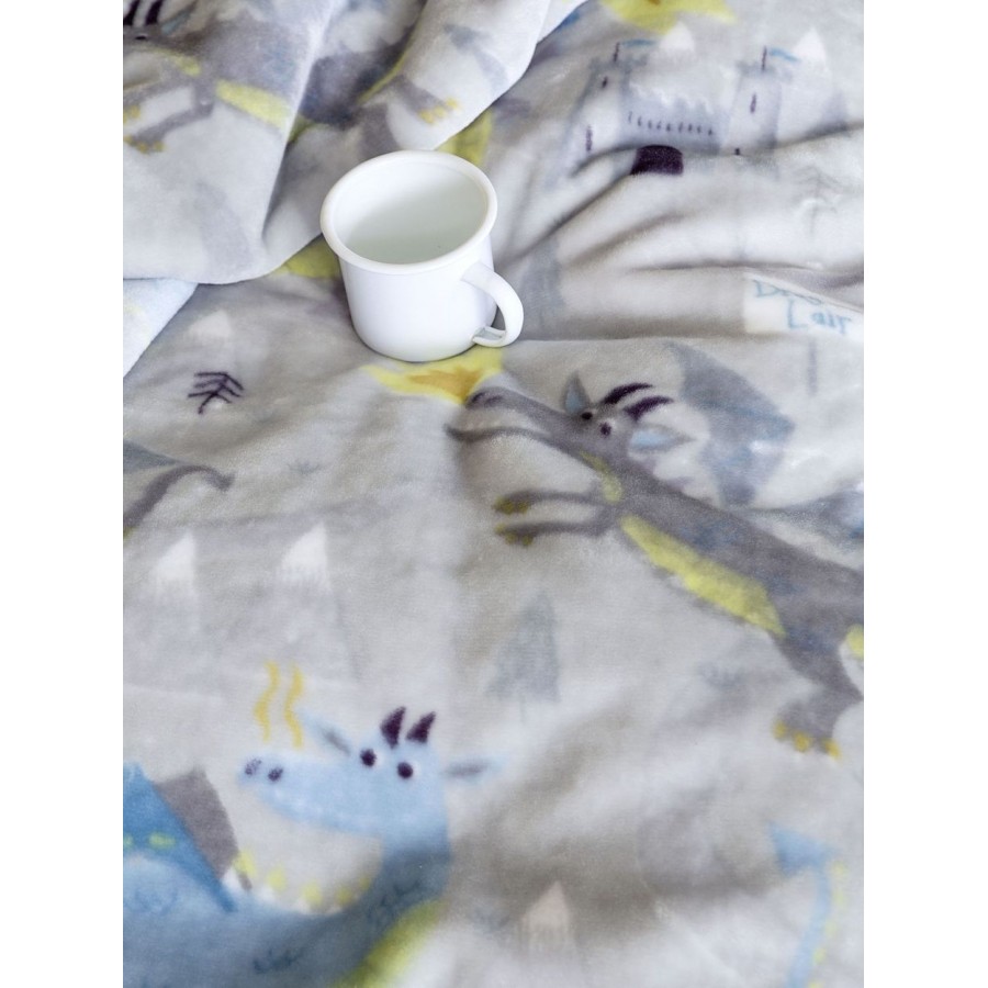 Κουβέρτα Βελουτέ Παιδική Μονή 160X220 Dragon Lair Nima Home Κουβέρτα Βελουτέ Παιδική Μονή 160X220 Dragon Lair Nima Home