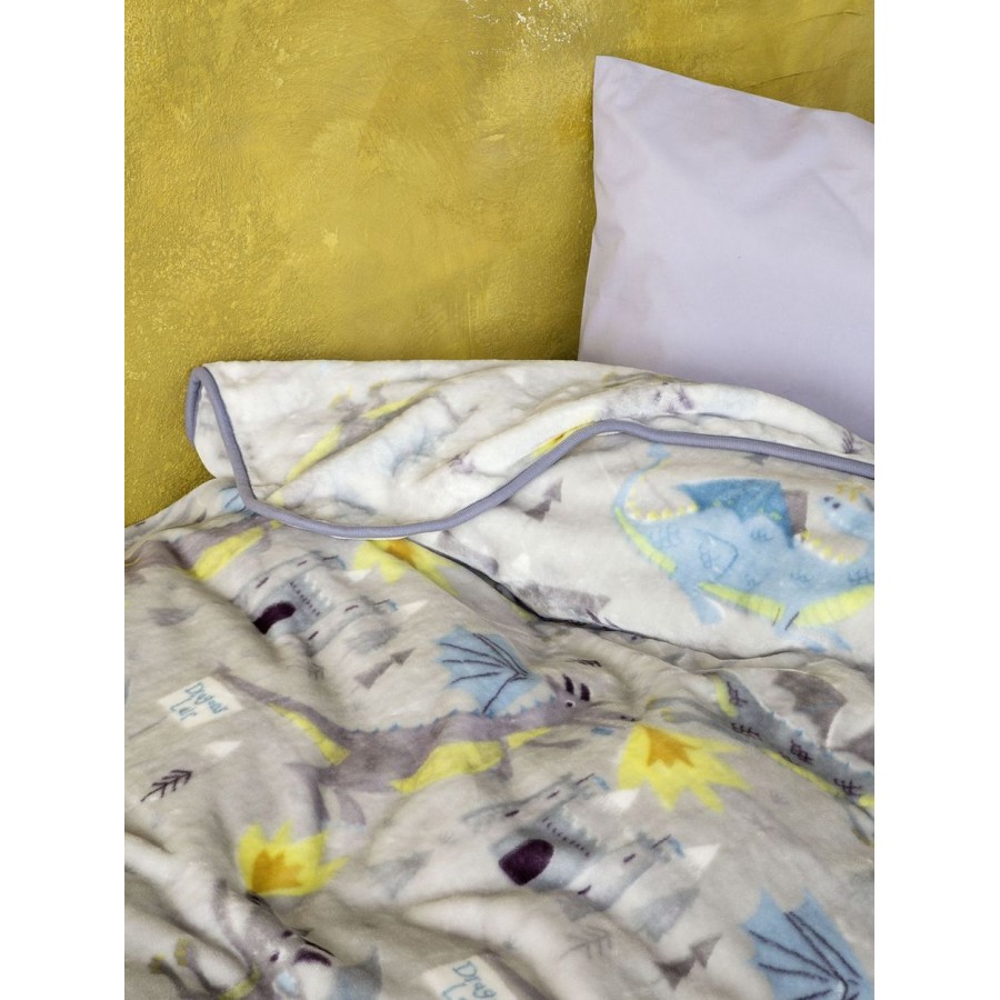 Κουβέρτα Βελουτέ Παιδική Μονή 160X220 Dragon Lair Nima Home Κουβέρτα Βελουτέ Παιδική Μονή 160X220 Dragon Lair Nima Home