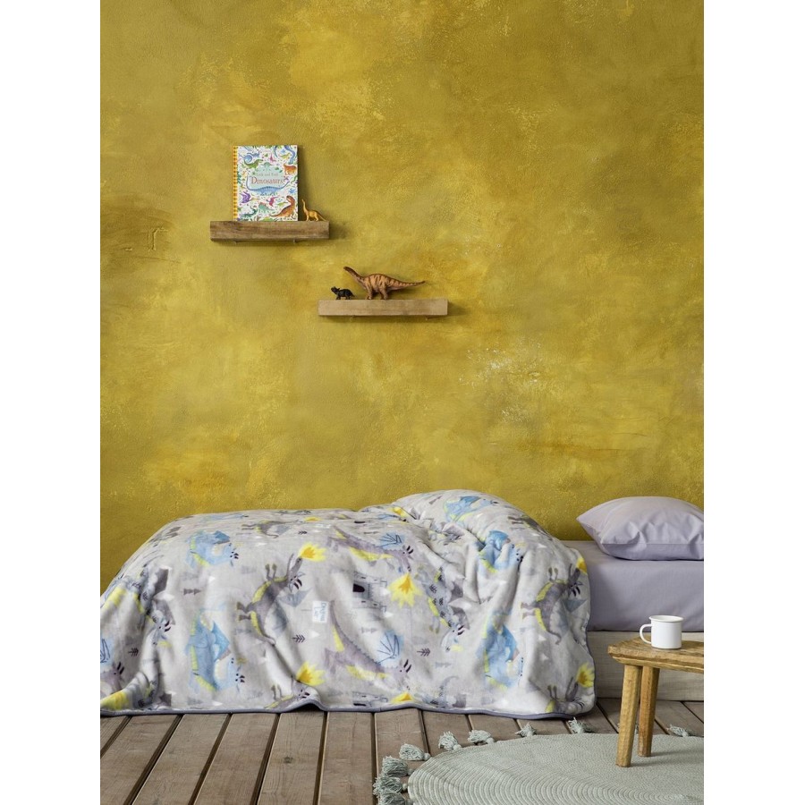 Κουβέρτα Βελουτέ Παιδική Μονή 160X220 Dragon Lair Nima Home Κουβέρτα Βελουτέ Παιδική Μονή 160X220 Dragon Lair Nima Home