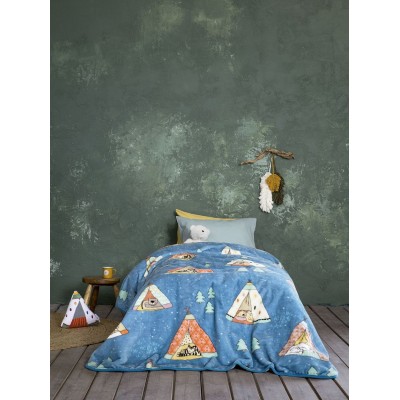 Κουβέρτα Βελουτέ Παιδική Μονή 160X220 Tippietie Nima Home