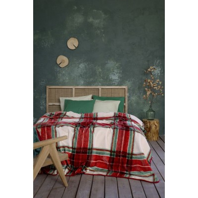 Κουβέρτα Βελουτέ Υπέρδιπλη 220X240 Lareira Nima Home