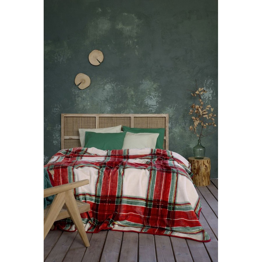 Κουβέρτα Βελουτέ Υπέρδιπλη 220X240 Lareira Nima Home