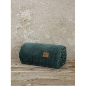 Κουβέρτα καναπέ Jacquard Mellow Green 130X170 Nima Home