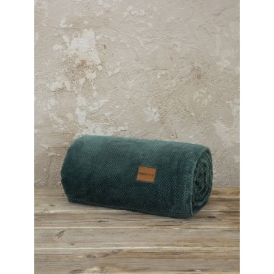 Κουβέρτα καναπέ Jacquard Mellow Green 130X170 Nima Home