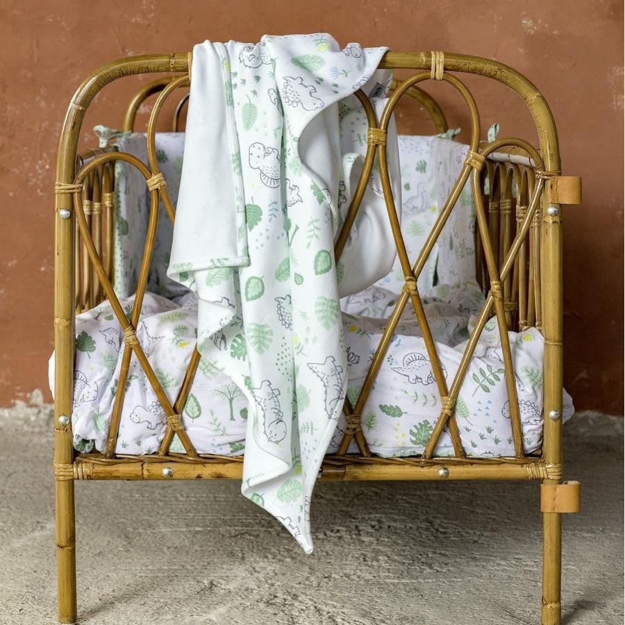 Κουβέρτα Κούνιας Βελουτέ 4 Εποχών Baby T-Rex 110X140 Nima Home Κουβέρτα Κούνιας Βελουτέ 4 Εποχών Baby T-Rex 110X140 Nima Home