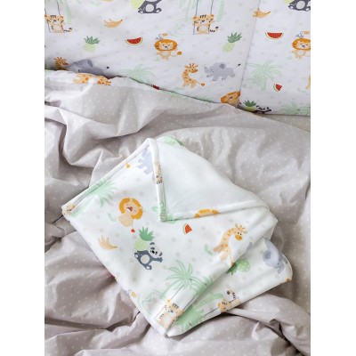 Κουβέρτα Κούνιας Βελουτέ 4 Εποχών Tagalong 110X140 Nima Home