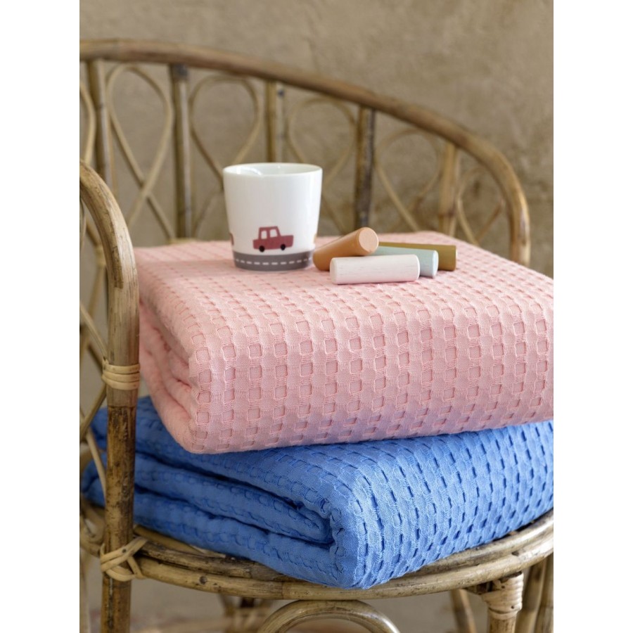 Κουβέρτα Μονή Habit Ocean Blue 160X240 Nima Home