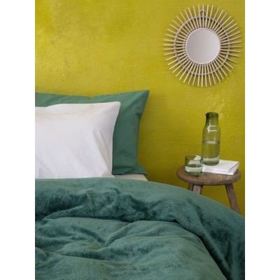 Κουβέρτα Μονή Jacquard Mellow Green 150X220 Nima Home