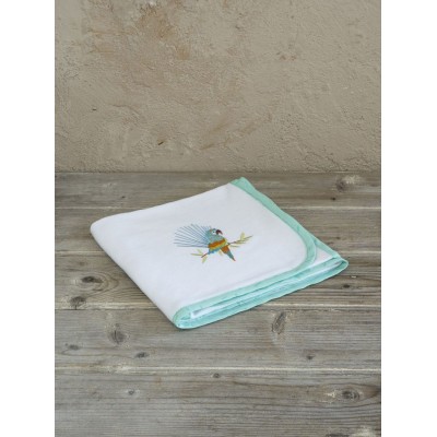 Κουβέρτα Πικέ Κούνιας Macaw 110X140 Nima Home