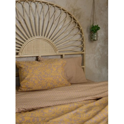 Μαξιλαροθήκες Salma Deep Orange 52X72 Nima Home