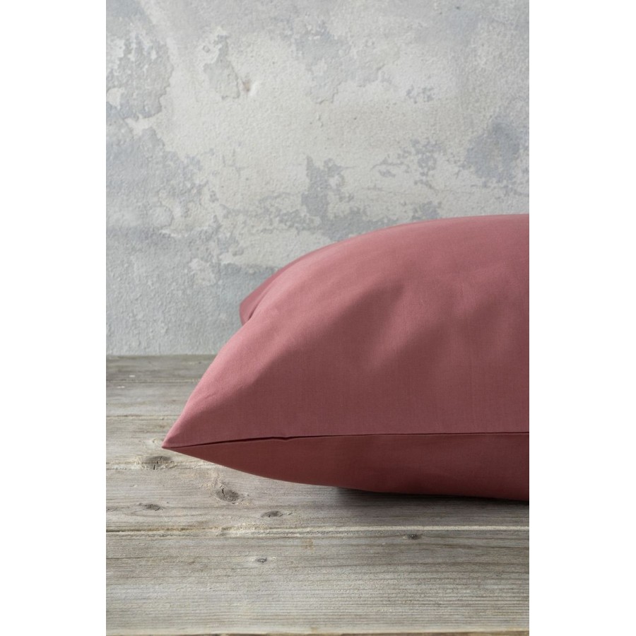 Μαξιλαροθήκες Unicolors Wine Red Nima Home