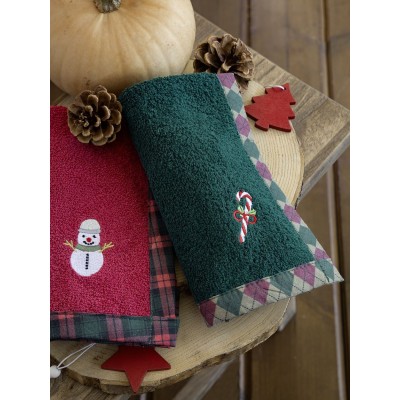 Πετσέτα Κουζίνας Snowman 40X40 Nima Home