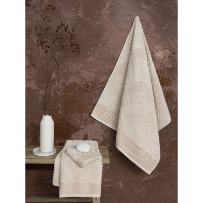 Πετσέτα Προσώπου Trinity Beige 50X90 Nima Home