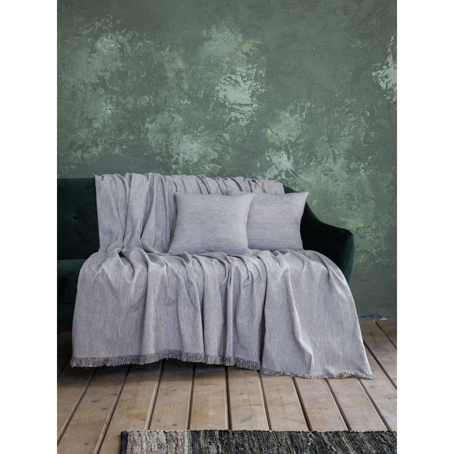 Ριχτάρι Διθέσιου Καναπέ 180X180 Ruedo Gray Nima Home